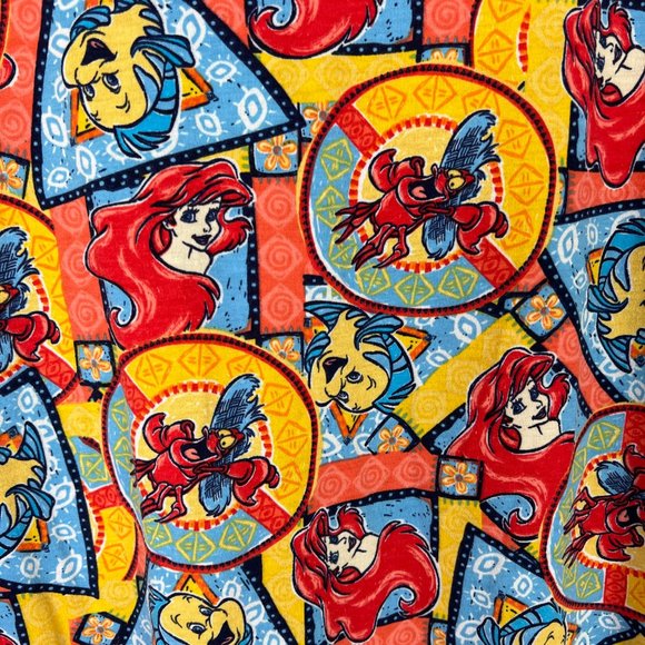LuLaRoe Disney The Little Mermaid Irma T-Shirt UNICORN RARE Size XS EUC L1020 - Picture 11 of 11